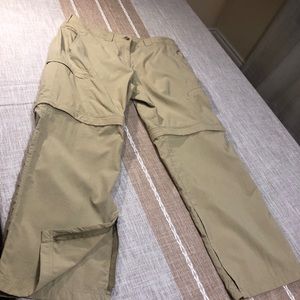 Exofficio Insect Repellent Convertible Pants to Shorts - Size 14 - 29” inseam